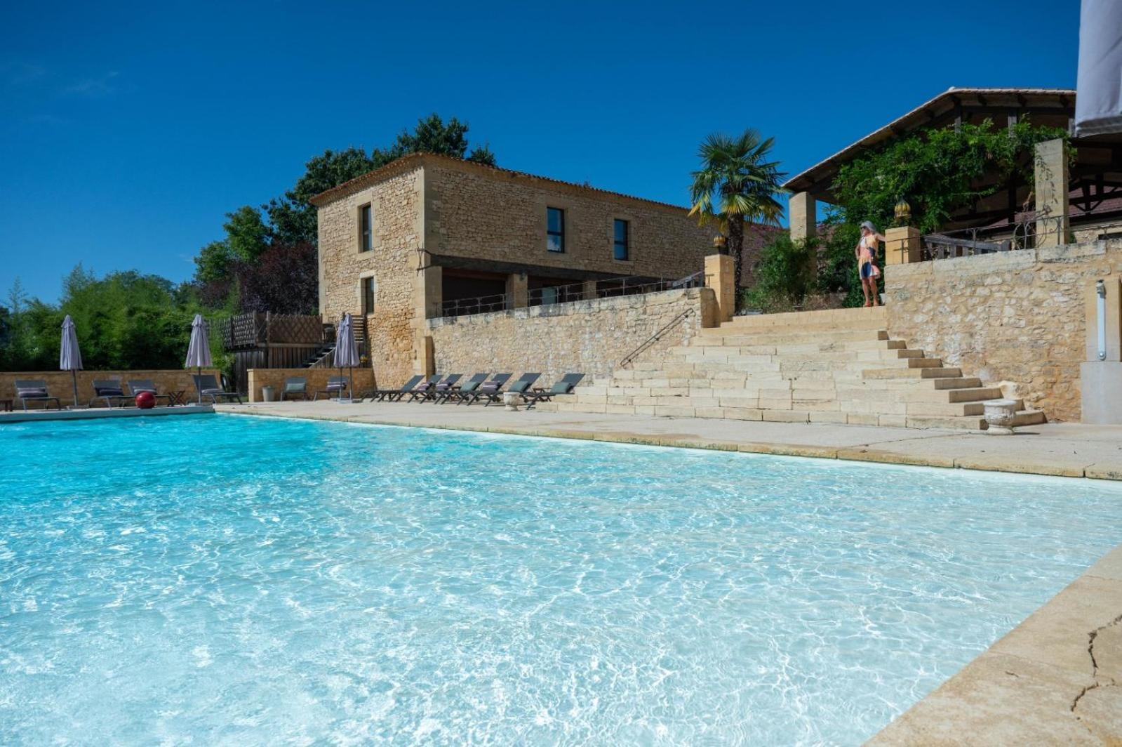 Hôtel La Villa Romaine Carsac-Aillac Exterior foto